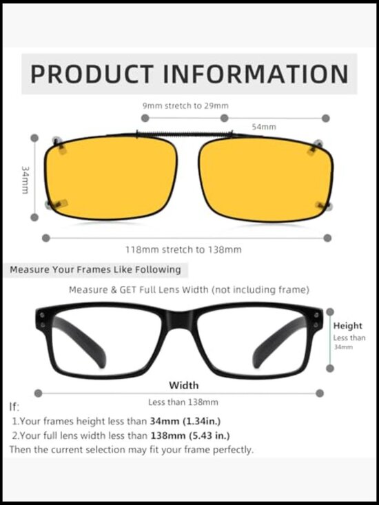 Metal Clip On Polarized Sunglasses UV Protection Scratch Resistant main image 7